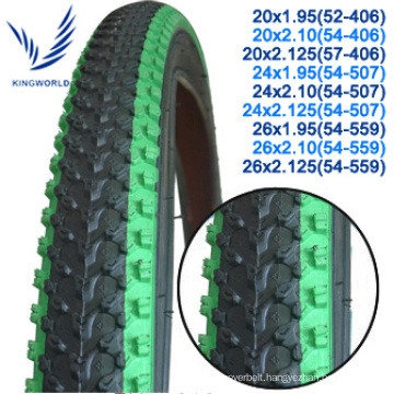 54-507 24X2.10 Colored Bike Tyre